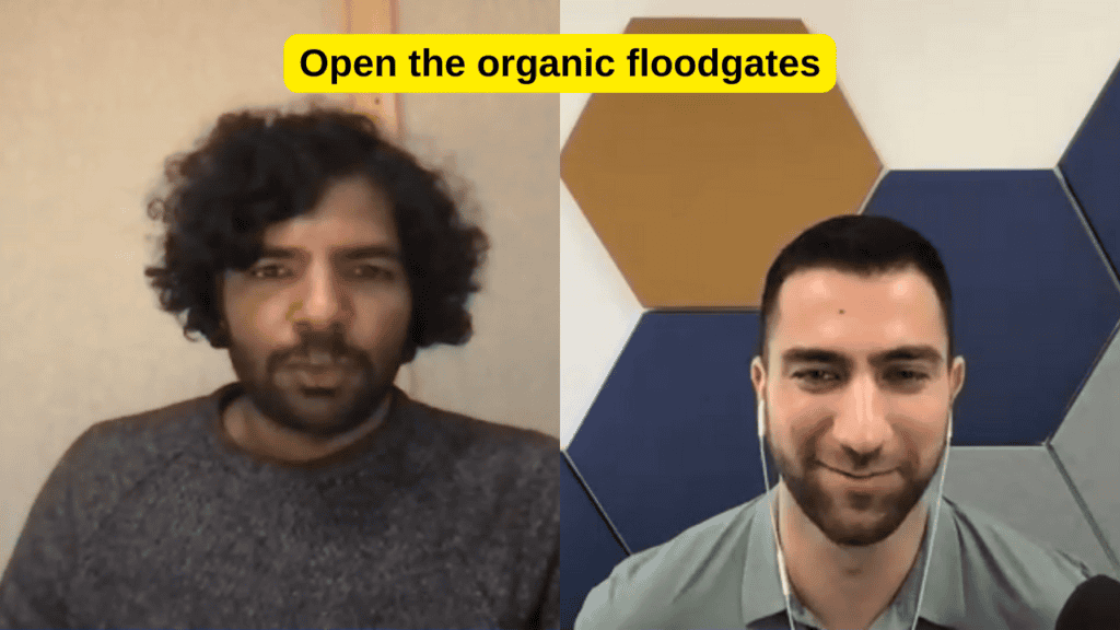 He grew a SaaS company to 1 million organic visits, so he created a SaaS that helps you do that too