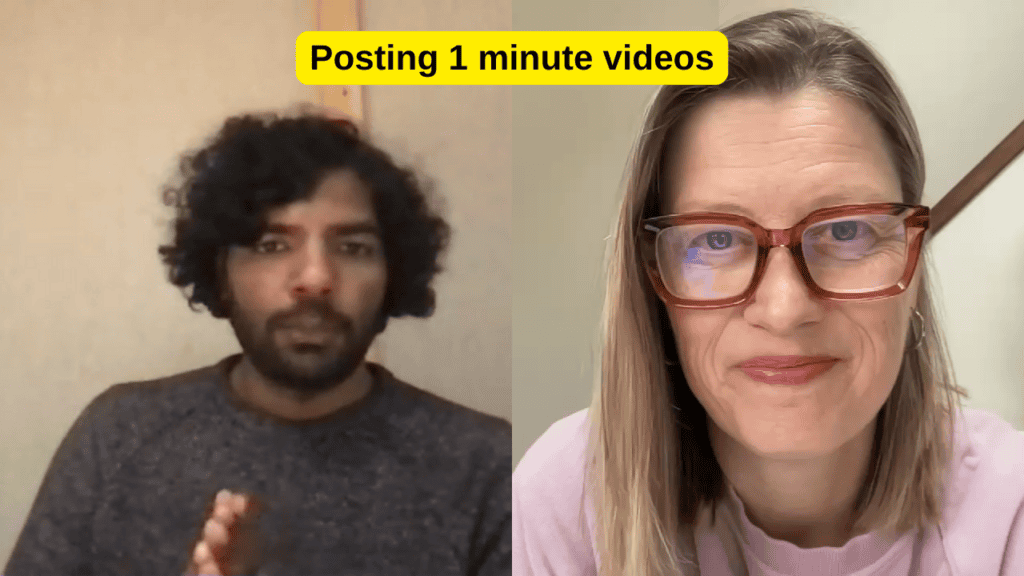 She got 3,000+ LinkedIn followers in 3 months posting video content